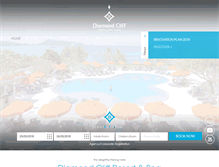 Tablet Screenshot of diamondcliff.com